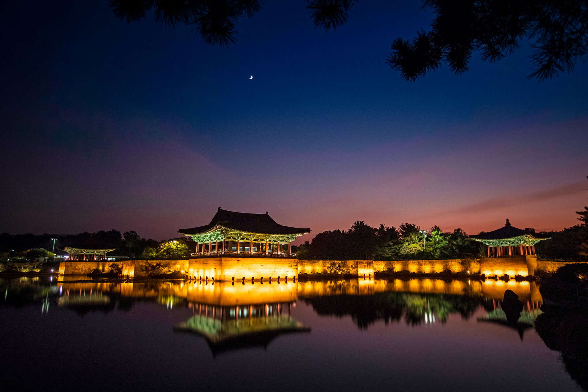 Donggung Palace e Lago Wolji
